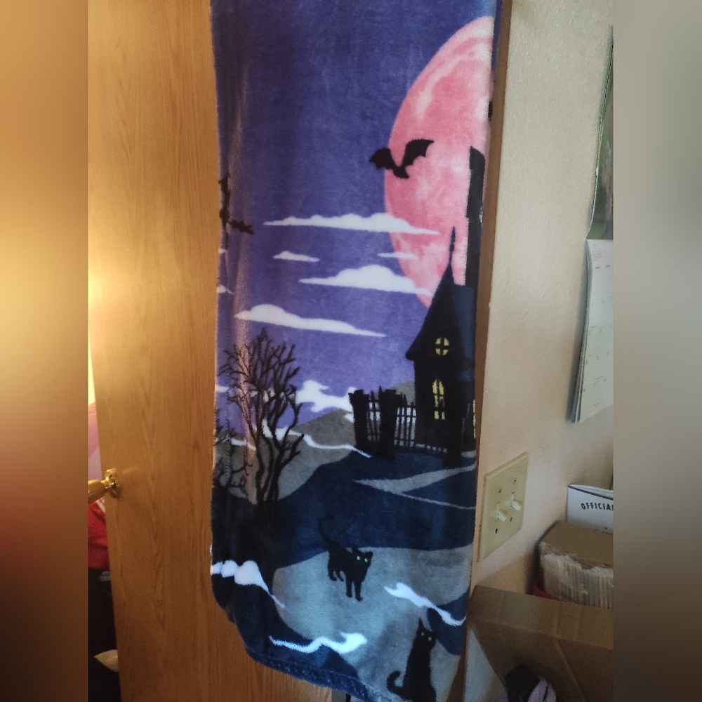 Halloween Throw Blanket 50x60